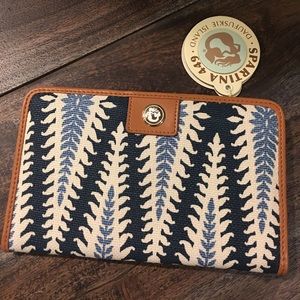 NWT Spartina 449 Lighthouse Snap Wallet
